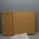 Greenstell Laundry Hamper with lid, No Install Needed, 130L Wicker Laundry Baskets Foldable 2 Removable Liner Bags, 2 Section Clothes Hamper Handwoven Rattan Laundry Basket with Handles, Natural