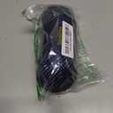 SooGree Sports Goggles Glasses Football Soccer Safety Glasses Goggles Adjustable Strap Interchangeable Temples for Men Youth (Black Frame Black Nose Pad)