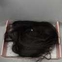 REECHO Hair Extensions, 11PCS Clip in Hair Extensions 28" Long Straight hair extensions HE005 Natural Soft Synthetic Hairpieces for Women- Black Brown