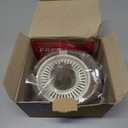 Mueller Citrus Lemon Orange Juicer, Hand Squeezer Rotation Press, Manual Juicer with Easy Pour Spout, European Made, Dishwasher Safe, Mocha