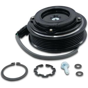 A/C Air Conditioning Compressor Clutch Assembly Kit Compatible with Ford Explorer 3.5L Non-Turbo 2011 2012 2013 2014 2015 2016 2017 2018 2019 OE EB5Z-19D786-AB