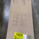 Kids Bookcase Toy Organizer - White/Pink Storage Cabinet with 3 Movable Drawers, Hidden Wheels | Multi-Purpose Nursery & Playroom Furniture, White