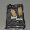 Enlarge Outdoor Faucet Cover for Winter Freeze Protection, 3M Thinsulate, 10”H x 6.3”W Hose Bib Covers for Wall Taps Outside, Waterproof & Frost Free Insulated Spigot Cover, 2 Pcs Faucet Socks - Black