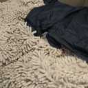 Muddy Mat Cloud K-9 Bed for Dogs & Cats, Soft & Relaxing Donut Dog Bed, Chenille Material, Removable Cover, Washable & Dryer SafeBeige Large(40'x40')