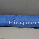 Fisqueen 8FT Large Beach Umbrella with Level 7 Wind Resistance Sand Anchor Sand Bag, Portable Outdoor Umbrella with UPF50+ UV Protection, Tilt Sun Shelter for Beach, Patio, Yard