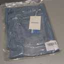 Baggy Jeans for Men Y2K Streetwear Vintage Wide Leg Trousers (Blue, L)