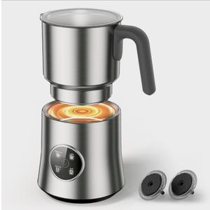 Milk Frother and Steamer, 30.44Oz./900ML Stainless Steel Jug