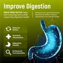 Complete Body Cleanse Detox Supplement Gel, Extra Strength Liver, Gut Detox & Repair with Milk Thistle, Effective Plant Based Detox Support Complex for Digestive Health