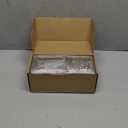 Cisily Silver Sponge Holder for Kitchen Sink, Sink Caddy Organizer with High Brush Holder, Kitchen Countertop Organizers and Storage Essentials, Rustproof 304 Stainless Steel, Soap Dispenser Organize