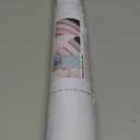 Flexible Wall Mirror Tape Stickers - Plastic Self Cut Peel and Stick Mirrors Sticky- Self Adhesive Non Glass Safety Reflective Sticker Film - Silver Mirrored Paper Roll for Wall Decor 15.7x196