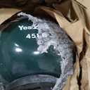 Yes4All Vinyl Coated Kettlebell With Protective Rubber Base, Strength Training Kettlebells for Weightlifting, Conditioning, Strength & Training (45LB - Midnight)