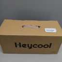 Heycool Cordless Neck Massager with Heat, Deep Kneading Neck Shoulder Massager for Pain, Shiatsu Back Massager Pillow, Gifts for Men, Women