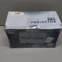 Projector, CLOKOWE 10000L 1080P HD 5G WiFi Bluetooth Projector, Portable Movie Projector with Screen, Home Theater Video Projector Compatible with Android/iOS/TV Stick/PS4, Support 4K&300