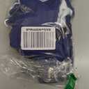 Waterproof & Dirt-Proof Dog Rain Boots for Small Medium Dogs  Adjustable One-Piece Paw Protectors with Reflective Strips and Non-Slip Soles for Rain Snow, Blue L