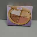 tarte glow wardrobe highlighting eye & cheek palette Highlighter, Blush, Bronze & Eyeshadow All-in-One Face & Eye Viral Makeup for Everday Radiant Blendable Glow, Vegan & Cruelty Free, full size
