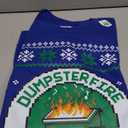 Dumpster Fire Response Team Chaos Ugly Sweater Cute Employee Sweatshirt 2XL