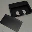 Muslogy Center Console Hidden Organizer Compatible with 2005-2021 Nissan Frontier Accessories One-Touch Armrest Hidden Storage Box Middle Console Insert Secret Organizer Compartment ABS Material