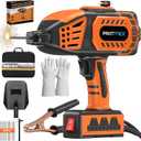 Portable Electric Welding Machine - 110V Portable Welder Handheld IGBT Inverter with 5 Adjustable Currents, 20PCS Rods, ARC Welder Gun Fits 3/32"-1/8" Welding Rods for DIY, Repair, Home Projects (Large, Multicolored)