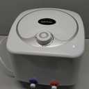 YALICE Electric Tank Water Heater, 2.5 Gallons Under Sink Instant Hot Water Heaters, 1500W, 110-120V, Electric Mini Tank Water Heater Compact Design for RV, Kitchen, Food Truck, Wall or Floor Mounted