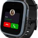 XPLORA XGO 3 - Watch Phone for Children (4G) - Calls, Messages, Kids School Mode, SOS Function, GPS Location, Camera and Pedometer – (Subscription Required) (Black)
