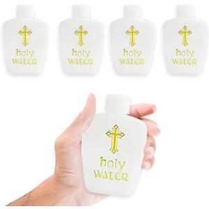 5Pcs Holy Water Bottles Holy Water Empty Containers 60ml Holy Water Plastic Bottle