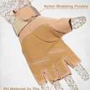 HIKEMAN Motorcycle Gloves Touchscreen Gloves - Full Finger Half Finger Knuckle Protection Motorbike Cycling Glove for Camping Driving ATV Hiking Climbing Working Sports Training