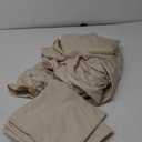 Amazon Basics Lightweight Super Soft Easy Care Comfortable Microfiber 4-Piece Bed Sheet Set with 14-Inch Deep Pockets, King, Beige, Solid