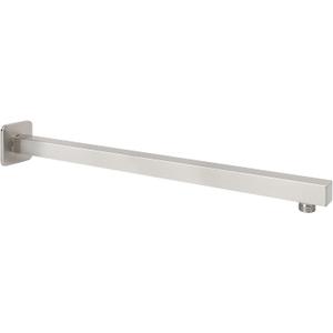 HarJue Shower Arm, Rain Shower Head Extension Extender, With Flange and Teflon Tape, Made of Thicken Stainless Steel for Bathroom Rainfall Shower (20 Inch, Brushed Nickel)