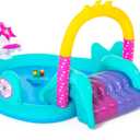 H2OGO! Bestway Magical Unicorn Carriage Play Pool Center