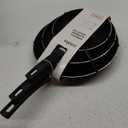 Cooks Aluminum Skillet Pan Set 3 Piece Skillet Set, Healthy Induction Cooking Pan, Stay-Cool Handle, Compatible with All Stovetops