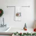 3 x Labrador Retriever Christmas Kitchen Towels, Labrador Retriever Gifts, Christmas Hand Towels for Bathroom, Yellow Lab Gifts, Labrador Gifts, Christmas Dish Towels for Kitchen, 16x24 Inches