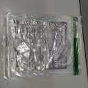 2 x Ravinte Door Stoppers, 12 Pack Spring Door Stops with Rubber Bumper, Satin Nickel Door Stoppers for Bottom of Door