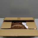 Lamlingo Cat Bed for Desk,Keeps Kitten Close and Workspace Clear Cat Bed,Height Adjustable and Rotatable,DrillingFree(Unheated Brown,18.5" Lx17.5 Wx17.5 W)