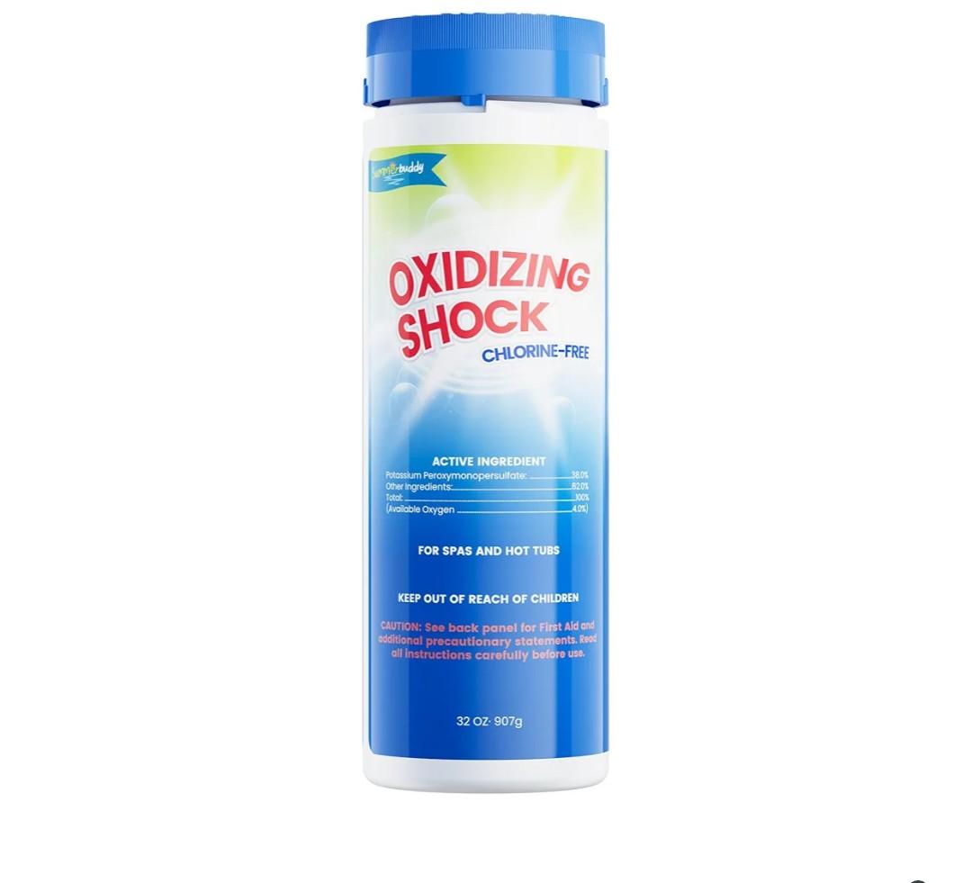 32 Oz Shock Oxidizer for Hot Tubs, Spa Chlorine-Free Shock Oxidizer, Suitable for All Spa & Hot Tubs Types