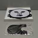 INIA Red Light Therapy Mask for Face  4 Light Modes with 850nm NIR, Red & Blue LED Light Therapy, 2600mAh Rechargeable LED Face Mask for Radiant Glow at Home, Black