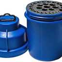 Century Drill & Tool 28406 Empty Drill Bit Index Pod, Holds 29 Bits, 1/16" to 1/2", Twist Lock Storage