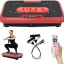 Vibration Plate Exercise Machine for Lymphatic Drainage, Power Plate Vibration Platform for Weight Loss, Shaping Toning & Wellness, Whole Body Shake Workout Equipment for Home Gym