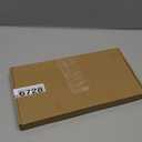 Bamboo Vanity Tray 11.4x6.1 inches, Decorative Vanity Tray for Bathroom Countertop Toilet Tank Farmhouse, Black