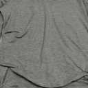 INFITTY Oversized Long Sleeve Shirts for Women Cropped Workout Tops Cotton T Shirt Casual Tee Gym Y2K Clothes S