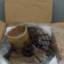 WUZUPS Crystal Chandelier 3-Light Semi-Flushmount Ceiling Light Modern Lighting Fixture for Bedroom Storageroom Hallway Bar Kitchen Dinning Living Room Bathroom, 13.4" Wide 11" High, Oil Rubbed Bronze - Amazon.com