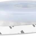 26 Feet Silicone Seal Strip, Door Weather Stripping Window Sealing Tape for Draft Stopper Adhesive Doors Windows and Shower Glass Gaps (Transparent, 25MM)