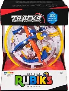 Rubik's Cube Tracks 100 3D Gravity Maze Brain Teaser & Puzzle Game
3D Gravity Maze with 100 Obstacles, Navigate the Ball Through the Track, Problem-Solving STEM Toy, Ages 8 & Up