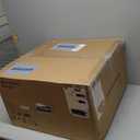 Typhur Dome 2 AI Smart Air Fryer, Large Flat Airfryer with Top & Bottom Heating, Self-cleaning Digital Fryer, PFAS free Ceramic Basket, Fits a 12" Pizza or Steaks, Whisper-Quiet, 120V (Silver)