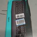 Logitech K345 Wireless Keyboard - Full-Sized Keyboard with Palm Rest, 2.4 GHz Wireless USB Receiver - for PC, Laptop
