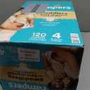 Pampers Swaddlers Diapers, Size 4 (15-34 lbs), 120 Count, Absorbent, Keeps Baby Dry and Comfortable, Skin Safe Disposable Baby Diaper