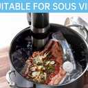 Handheld Vacuum Sealer for Food with 22 Reusable Sous Vide Bags, Compact Cordless Sealer Machine for Travel, Fresh & Save Meal Prep