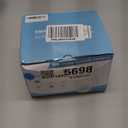 4K Outdoor Security Camera, 8MP 2.4G/5G WiFi &Wired Cameras for Home Security, 360 View Pan Tilt IP Surveillance Camera with Human Detection, Auto Tracking,Two Way Talk, Full Color Night Vision