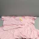 Ekouaer 3 in 1 Labor/Delivery/Hospital Gown Nursing Dress Maternity Nightgown Sleepwear for Breastfeeding with Button S-XXL (Dirty Pink, XXL)