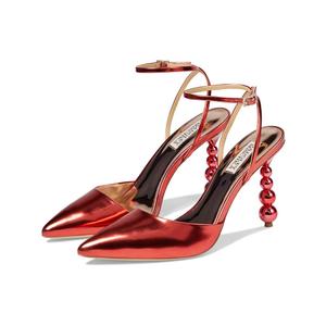 Badgley Mischka Women's Indie Ii Pump (9, Red)