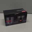 JoyJolt Savor Double Wall Insulated Glasses - Coffee Mugs (Set of 2) - 13.5-Ounces